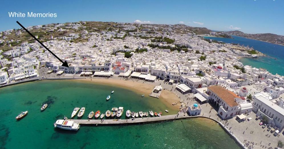 White Memories, Seafront Luxury Apartment Mykonos Mykonos Town Exterior photo