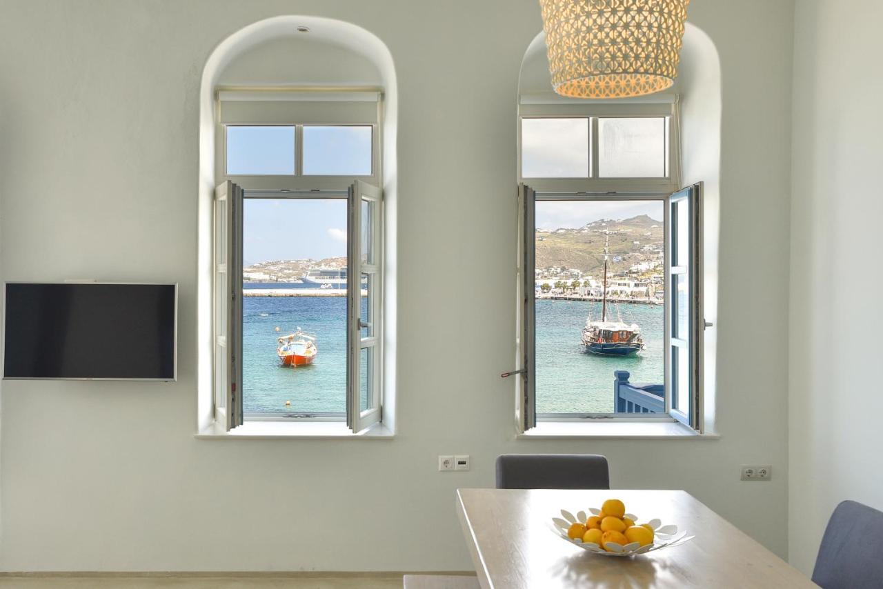 White Memories, Seafront Luxury Apartment Mykonos Mykonos Town Exterior photo